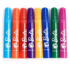 Barbie colouring stationery set-thumb-2