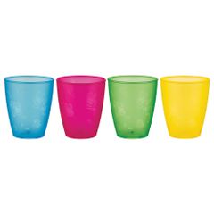 Nuby - 4P Drinking Tumbler Set - Vibrant - 300 ml + 9 m / Baby and Children