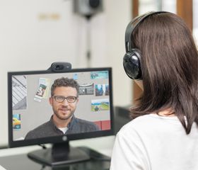 Logitech C505 webcam 1280 x 720 px USB Black-thumb-4