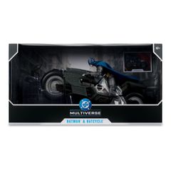 The Flash DC Multiverse Vehicle Batcycle with Batman-thumb-4