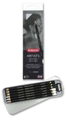 Derwent - Artists Black & White, 6 pcs Tin(601097) / Toys