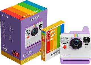 Polaroid - Now Gen 3 Purple Bundle With Color Film (8 photos) / Electronics