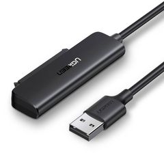 Ugreen adapter converter for 2.5" SATA III 3.0 HDD SSD drive - USB 3.2 Gen 1 (USB 5 Gbps) black (70609 CM321)