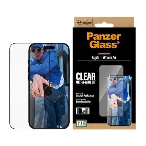 PanzerGlass - Screen Protector - iPhone Air - UWF w. EasyAligner / Electronics