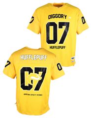 HARRY POTTER - Hufflepuff - T-Shirt Sports US Replica unisex (L)