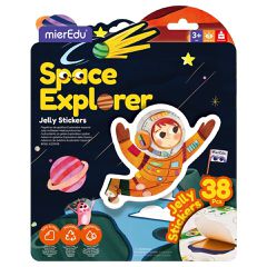 mierEdu - Jelly Stickers - Movable - Space Explorer (ME265) / Toys