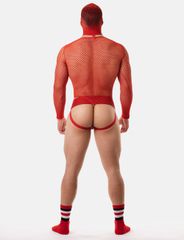 Barcode Berlin Fishnet Body Como Red-thumb-1