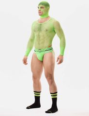 Barcode Berlin Fishnet Body Como Neongreen
