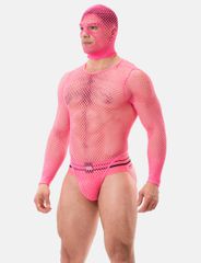 Barcode Berlin Fishnet Body Como Neon Pink-thumb-2