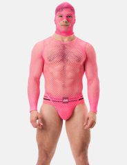Barcode Berlin Fishnet Body Como Neon Pink-thumb-3