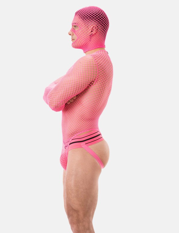 Barcode Berlin Fishnet Body Como Neon Pink