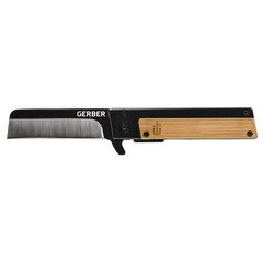 Gerber Folding Pocket Knife Blade Length 6.86 cm Quadrant Bamboo Design 30-001669 / Sport and Outdoor