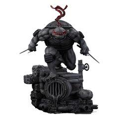 Teenage Mutant Ninja Turtles Art Scale Statue 1/10 Raphael Black and White Variant 26 cm Techbox exclusive