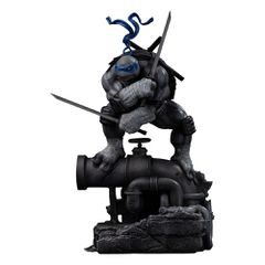 Teenage Mutant Ninja Turtles Art Scale Statue 1/10 Leonardo Black and White Variant 26 cm Techbox exclusive