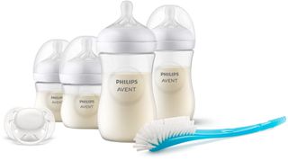 Philips Avent - Natural Response + 4 Bottles + ultra soft pacifier + Bottle brush / Baby and Children