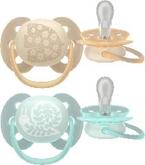 Philips Avent - Ultra soft soother, 0-6m, Light yellow/light green / Baby and Children