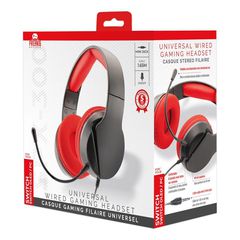 Freaks And Geeks - Universal Headset SPX-300 - Switch (Red) / Nintendo Switch-thumb-2