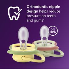 Philips Avent - Ultra air soother, 18m+, orange /pink / Baby and Children