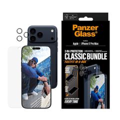 PanzerGlass - 2-in-1 Classic Bundle - iPhone 17 Pro Max - w. FASTFIT IN-A-BOX / Electronics