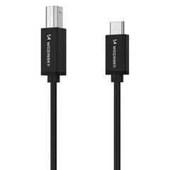 Wozinsky WKDDY1S USB-B - USB-C Cable 1m - Black-thumb-3