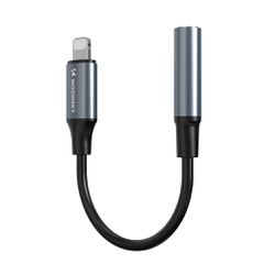 Wozinsky WALJ-01 Lightning adapter - 3.5mm mini jack - black-thumb-2