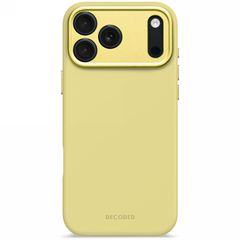 Decoded AntiMicrobial Silicone Backcover MagSafe for iPhone 17 Pro Max - Yellow