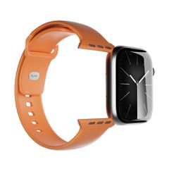 Puro Icon Silicone Strap for Apple Watch 44 / 45 / 46 / 49 mm - Orange