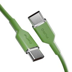 Puro ICON USB-C - USB-C cable 1.5m - green-thumb-3