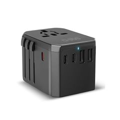 World travel GaN 70W adapter with pouch case