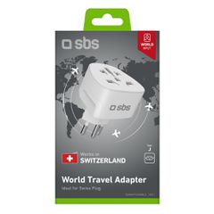 Adapter from CH wall plug to Universal plug-thumb-1