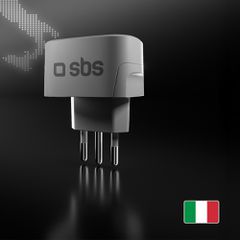 Adapter from IT wall plug to Universal plug-thumb-2