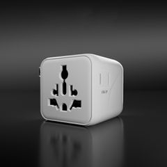 SBS TEADAPTUNI universal travel adapter - white-thumb-3