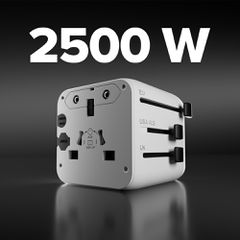 SBS TEADAPTUNI universal travel adapter - white-thumb-2