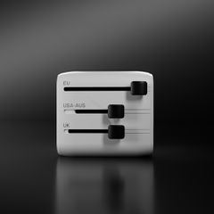 SBS TEADAPTUNI universal travel adapter - white-thumb-4