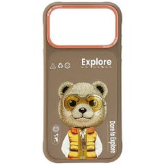 Nimmy Cool 2.0 Bear Case for iPhone 17 Pro Max - Beige