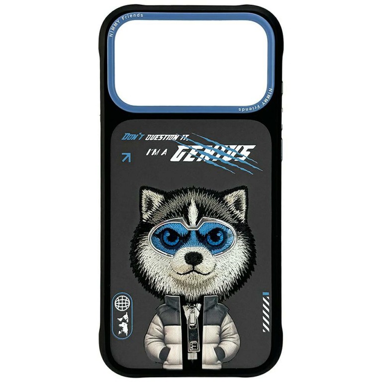 Nimmy Cool 2.0 Wolf Case for iPhone 17 Pro Max - Black