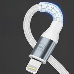 3mk Hyper Cable N-SERIES USB-C / Lightning 1m 9V/2A 20W / white-thumb-4