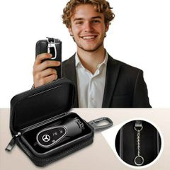 Tech-Protect KLR300 RFID Blocking Car Key Case - Black-thumb-3