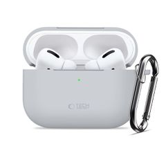 Tech-Protect Silicone Hook Case for AirPods Pro - Gray-thumb-2