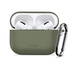Tech-Protect Silicone Hook Case for AirPods Pro - Olive-thumb-2
