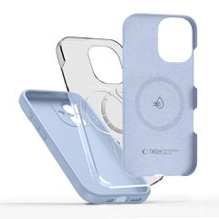 Tech-Protect Silicone MagSafe Case for iPhone 17 - Blue-thumb-2