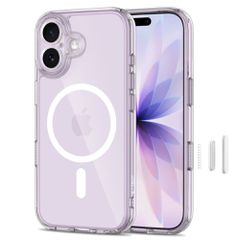 Tech-Protect Magpeak Magsafe CC Case for iPhone 17 - Clear-thumb-1