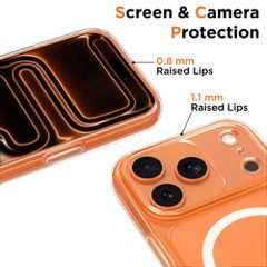 Tech-Protect Magpeak Magsafe CC Case for iPhone 17 Pro Max - Clear-thumb-3