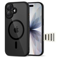 Tech-Protect Magpeak Magsafe CC Case for iPhone 17 - Clear Black