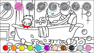 Comic Coloring Book Complete Edition (Import) / Nintendo Switch-thumb-1