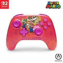 PowerA - Advantage Wireless Controller for Nintendo Switch 2 - Mario and Friends / Nintendo Switch 2