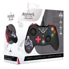 Freaks And Geeks - Assassins Creed - Wired Controller 3M Cable - PC (Black and Red) / PC-thumb-2