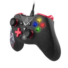 Freaks And Geeks - Assassins Creed - Wired Controller 3M Cable - PC (Black and Red) / PC-thumb-1