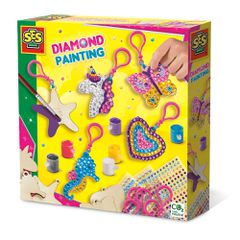 SES Creative - Diamond painting - Wooden keychains - (S14702) / Toys