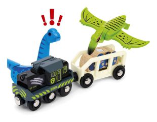 BRIO - Dinosaur Battery Train - 36096-thumb-2
